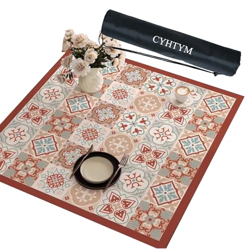CYHTYM Große, Dicke Mahjong-Matte aus Leder, kann in Jede beliebige geräuschreduzierende und wärmeisolierende Tischmatte geschnitten Werden(140cm/55.1") von CYHTYM