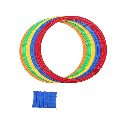 CYILPR Bunte Jump Hoop Set Indoor Sport Spiel Körperliche Ausbildung Jumping Hoops Familie Hinterhof Aktivität Spielzeug Kinder Geschenk CYILPR Bunte Jump Hoop Set Indoor Sport Spiel Körperliche Ausbildung Jumping Hoops Familie Hinterhof Aktivität Spielzeug Kinder Geschenk von CYILPR