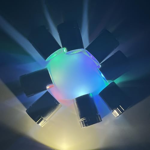 CYIOU 40 Stück Mini LED Licht Buntes Licht Mini LED Lampe Mini Lichter Kleine LED Lichter für Geburtstag Party Bar Beleuchtung Basteln Puppenhauszubehör Dekoration (Buntes Licht) von CYIOU