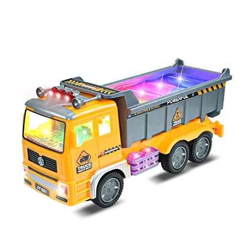 Elektrisches Transporter-Spielzeug für Jungen von 3–10 Jahren, musikalisches LKW-Spielzeug mit hellen blinkenden 4D-Lichtern, pädagogisches Geburtstagsgeschenk für Kinder von 3 4 5 6 Jahren Elektrisches Transporter-Spielzeug für Jungen von 3–10 Jahren, musikalisches LKW-Spielzeug mit hellen blinkenden 4D-Lichtern, pädagogisches Geburtstagsgeschenk für Kinder von 3 4 5 6 Jahren von CYKT