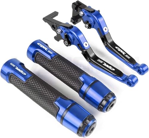 Kupplungsbremshebel, Motorradbremshebel, Motorradbremshebel, Lenkergriffe für Honda & da für CBR900 1992-1997, professionelle Lenkergriffe (BLU) von CYLCLNB