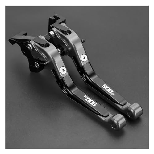 Kupplungsbremshebel, for Kawa&saki Z900RS 2018-2022 Motorrad-Handbremse, Motorrad, verstellbar, faltbar, ausziehbar, Bremskupplungshebel, Lenkergriffe, Endkupplungsbremshebel-Set (Griff 2)(2pcs 3) von CYLCLNB