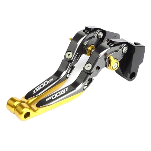 Kupplungsbremshebel, für K&AWASAKI für Z900RS für Z900 2017 2018 2019, verstellbarer Kupplungs- und Bremshebel für Motorrad (5) (10) von CYLCLNB