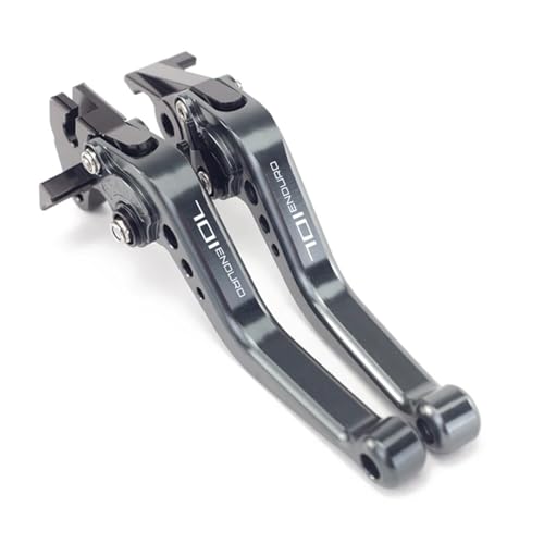 Kupplungsbremshebel Kupplungsbremshebel for Husqvarna 701 Enduro 701 Supermoto 2017 2018 2020 2021 2022 Motorradzubehör Bremskupplungshebelteile (grau)(Grau) von CYLCLNB