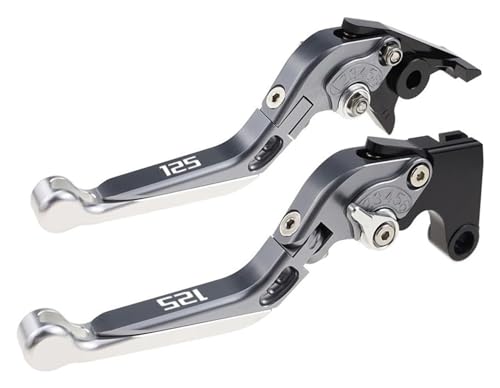 Kupplungsbremshebel for Kawa&saki Z125 Z 125 2017 2018 2019 2020 2021 2022 Motorrad Einstellbare ausziehbare Bremskupplungshebel Griffbremsen set(18)(6) von CYLCLNB