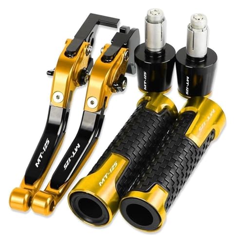 Kupplungsbremshebel for Y&amaha for MT125 for MT-125 für MT 125 2014-2018 Motorradbremsen Parallelstange Bremsen Kupplungshebel Lenker Handgriff Ends Kupplungsbremsen Set(9)(5) von CYLCLNB
