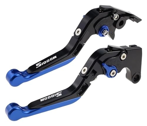 Kupplungsbremshebel für S1000R 2014 2015 2016 2017 2018 2019 2020, Set für Kupplung und Handbremse für Motorrad, verstellbar, faltbar und ausziehbar (16)(8) von CYLCLNB