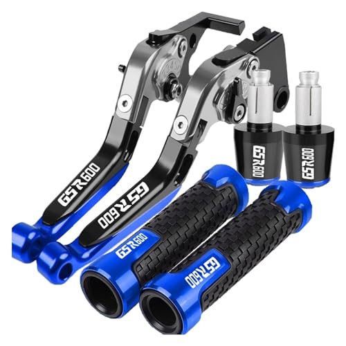 Kupplungsbremshebel für Suzuki GSR600 2006-2011, ausziehbarer und klappbarer Bremskupplungshebel für Motorrad, Brems- und Kupplungshebel (Griff 5) (10) von CYLCLNB