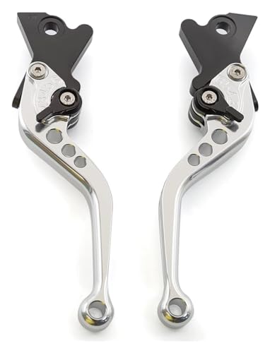 Kupplungsbremshebel für T&riumph 765 für Street Triple R 2017 2018 2019, Set mit ausziehbaren und klappbaren Handbremskupplungshebel für Motorrad (147 mm 7) (147 mm 1) von CYLCLNB