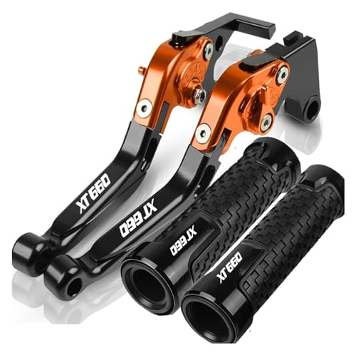 Kupplungsbremshebel für Y&amaha XT660 XT 660 2004 2005-2016 2017 2018 2019 2020 Motorradbremskupplungshebel 22MM Griffgriff Lenkradbremshebel Set(15)(16) von CYLCLNB