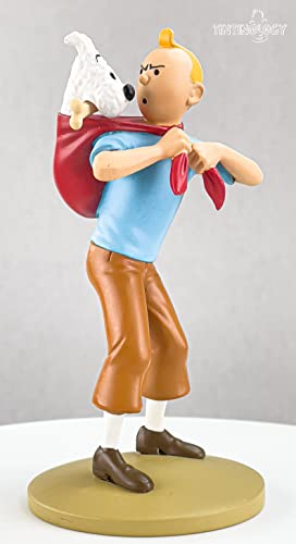 Moulinsart Figur aus Kunstharz, Tim trägt nach Milu (42194) von CYOIDAI