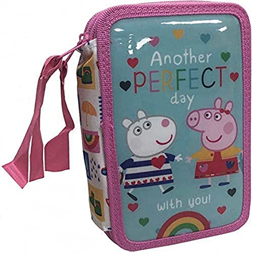 CYP BRANDS EP-333-PG Plumier 3 Pisos Con Material Escolar Peppa Pig Federmäppchen, bunt CYP BRANDS EP-333-PG Plumier 3 Pisos Con Material Escolar Peppa Pig Federmäppchen, bunt von CYP BRANDS