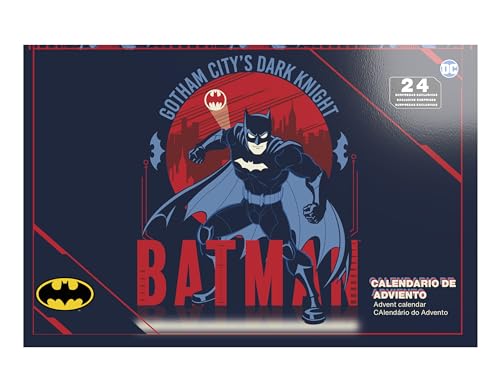 CYP Brands Batman Adventskalender, Kalender, Geschenke, Weihnachten, Blau, offizielles Produkt von CYPBRANDS