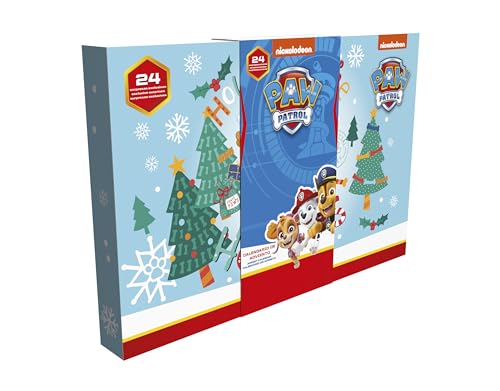CYP Brands Paw Patrol Adventskalender, Weihnachten, Kalender, Geschenke, mehrfarbig, offizielles Produkt von CYPBRANDS
