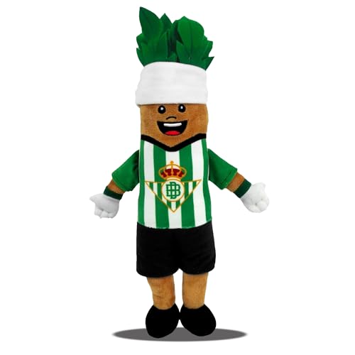 CyP Brands Real Betis Balompie Plüschpuppe, Spielzeug, Palme mit T-Shirt, Fußball, Weiß und Grün, offizielles Produkt CyP Brands Real Betis Balompie Plüschpuppe, Spielzeug, Palme mit T-Shirt, Fußball, Weiß und Grün, offizielles Produkt von CYPBRANDS
