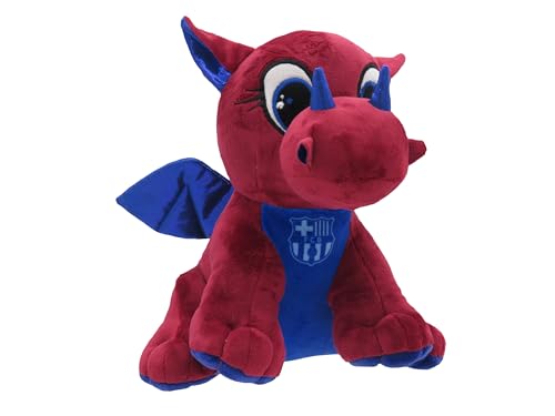 CyP Brands- FC Barcelona Plüschfigur, Drache, 25 cm, Blaugrana, offizielles Produkt CyP Brands- FC Barcelona Plüschfigur, Drache, 25 cm, Blaugrana, offizielles Produkt von CYPBRANDS