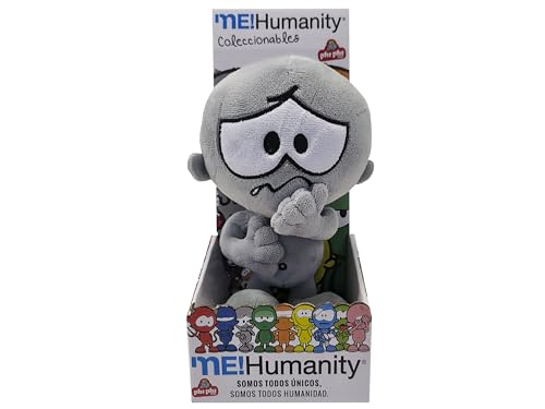 CyP Brands-Me Humanity, Plüschpuppe, beängstigender Charakter, Emotionen, Geschenk für Kinder, Grau, offizielles Produkt CyP Brands-Me Humanity, Plüschpuppe, beängstigender Charakter, Emotionen, Geschenk für Kinder, Grau, offizielles Produkt von CYPBRANDS