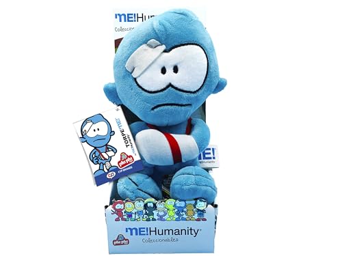 CyP Brands-Me Humanity, Plüschpuppe, unbeholfener Charakter, Emotionen, Geschenk für Kinder, Blau, offizielles Produkt CyP Brands-Me Humanity, Plüschpuppe, unbeholfener Charakter, Emotionen, Geschenk für Kinder, Blau, offizielles Produkt von CYPBRANDS