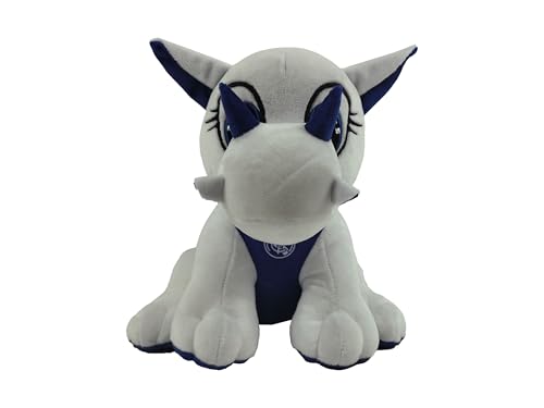 CyP Brands Real Madrid Plüschtier, Drache, 25 cm, Weiß, offizielles Produkt von CYPBRANDS