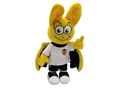 Plüschtier Valencia 30 cm, weißes T-Shirt, offizielles Produkt (CyP Brands), weiß, M, Traditionell von CYPBRANDS