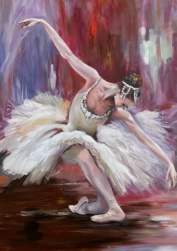 1000 Teile,Abstract Ballets,Jigsaw Puzzle,Adult Family Memory Spiels for The Elderly Lehrreich Stationery Art Poster CYQFEZ MS180HD von CYQFEZ