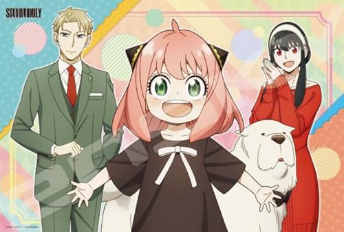 1000 Teile,Japanese Animes Familys Poster,Buntes Puzzle,Lernspielzeug Für Kinder,Gedächtnis Kognition Spiel,Puzzles Für Erwachsene Kq195Zp von CYQFEZ