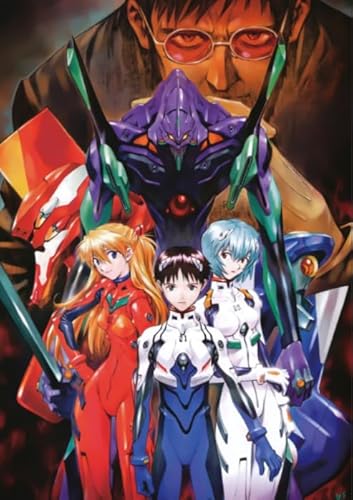 1000 Teile Puzzle,Japanese Animes Ayanami Rei Evangelions, Buntes,Children Gedächtnis Kognition Spiele,Startseite Dekor Kq70Zp von CYQFEZ
