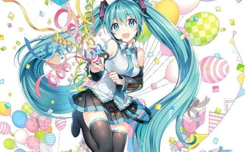 1000 Teile Puzzle - Hatsunes Singers Classic Japanese Anime Pictures - Personalisiertes Puzzle-Spielzeug Für Kinder Und Erwachsene - Home Decor Gifts Sq126Zy CYQFEZ von CYQFEZ