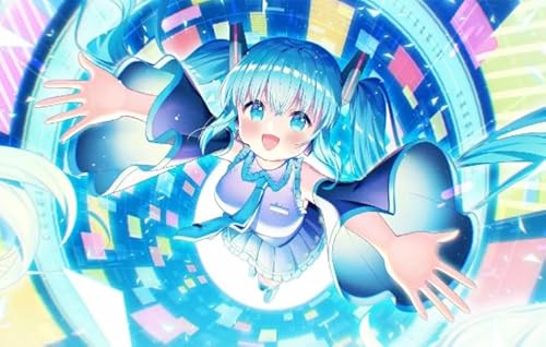 1000 Teile Puzzle - Hatsunes Singers Classic Japanese Anime Pictures - Personalisiertes Puzzle-Spielzeug Für Kinder Und Erwachsene - Home Decor Gifts Sq127Zy CYQFEZ von CYQFEZ