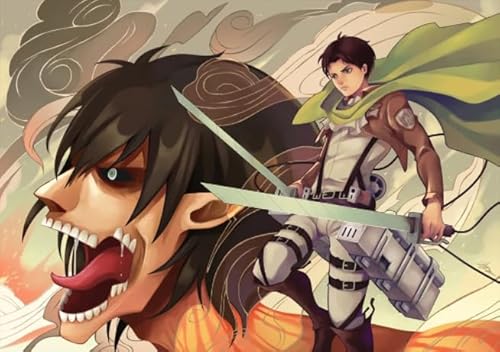 1000 Teile Puzzle - Japanese Animes Attacks On Titanss Pictures - Für Familie Stressabbau Spiele Plakate - Lernspielzeug Für Kinder Gifts Sq123Zy CYQFEZ 1000 Teile Puzzle - Japanese Animes Attacks On Titanss Pictures - Für Familie Stressabbau Spiele Plakate - Lernspielzeug Für Kinder Gifts Sq123Zy CYQFEZ von CYQFEZ