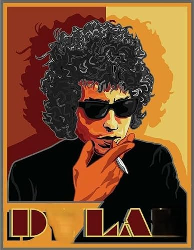 1000 Teile Puzzle - Singers Dylans Poster - Wand Kunst Dekoration - Familie Stress Reduktion Spiele - Abstract Art Poster Puzzle - Elderly Gedächtnis Kognition Spiele Kq282Zp von CYQFEZ