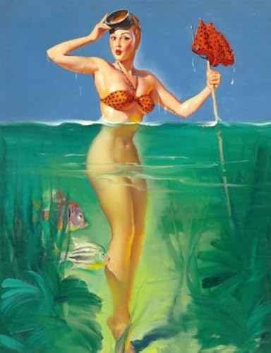 1000 Teile Puzzles ， World Warii Elvgren Classic Retro Girlss ，Für Erwachsene Personalisiert Herausforderung Spielzeug ，Wand Kunst Dekoration Gifts Sq30Zy CYQFEZ von CYQFEZ