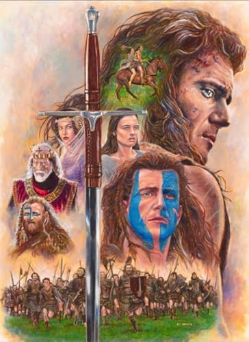 1000 Teile Puzzles - Bravehearts Classic Film Poster - Familie Stressabbau Spiele - Memory Cognition Game Gifts Sq204Zy CYQFEZ 1000 Teile Puzzles - Bravehearts Classic Film Poster - Familie Stressabbau Spiele - Memory Cognition Game Gifts Sq204Zy CYQFEZ von CYQFEZ