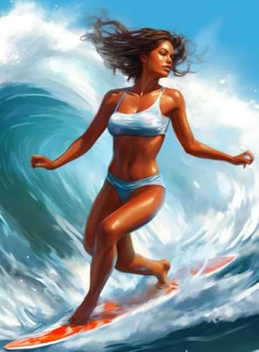 1000 Teile Puzzles - Surferss Girlss Art Painting - Für Erwachsene Challenge Game - Wand Kunst Dekoration - Familie Stressabbau Spiele Gifts Sq237Zy CYQFEZ 1000 Teile Puzzles - Surferss Girlss Art Painting - Für Erwachsene Challenge Game - Wand Kunst Dekoration - Familie Stressabbau Spiele Gifts Sq237Zy CYQFEZ von CYQFEZ