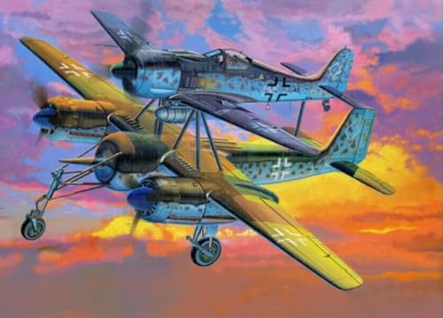 CYQFEZ 1000 Stück ，Für Wand Kunst Dekoration ，World Warii USSR Retro Airplane Poster Bild ，Spaß Für Erwachsene Herausforderung Spielzeug Ky385Zp von CYQFEZ