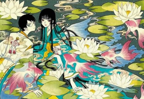 CYQFEZ 1000 Stück ，Gifts ，Art ，Puzzles ，Irregular Puzzle ，Japanese Animes Xxxholic Posters ，Familien-Heraus for Derungs Spielzeug ，Stressabbauspiel Für Erwachsene,Yz41Wz von CYQFEZ
