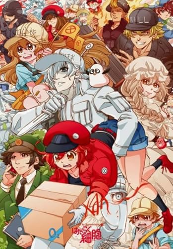 CYQFEZ 1000 Stück ,Lrregular Jigsaws ,Japanese Animes Hakkekkyuu Leukocyte Cellss at Work! Posters , Lernspielzeug Für Kinder,Yz77Wz CYQFEZ 1000 Stück ,Lrregular Jigsaws ,Japanese Animes Hakkekkyuu Leukocyte Cellss at Work! Posters , Lernspielzeug Für Kinder,Yz77Wz von CYQFEZ