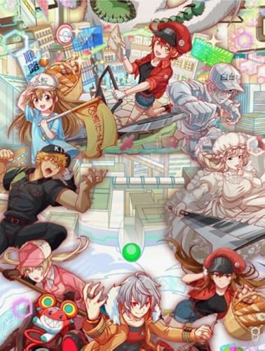 CYQFEZ 1000 Stück ,Lrregular Jigsaws ,Japanese Animes Hakkekkyuu Leukocyte Cellss at Work! Posters , Lernspielzeug Für Kinder,Yz80Wz CYQFEZ 1000 Stück ,Lrregular Jigsaws ,Japanese Animes Hakkekkyuu Leukocyte Cellss at Work! Posters , Lernspielzeug Für Kinder,Yz80Wz von CYQFEZ