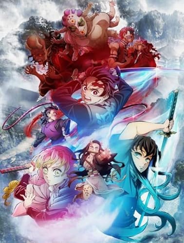 CYQFEZ 1000 Stück Puzzle, Japanese Animes Demons Tanjirou Painting ，Bunt, Personalisiertes Puzzlespielzeug Für Erwachsene,Yz491Wz von CYQFEZ