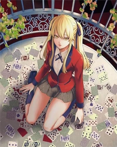 CYQFEZ 1000 Stück Puzzle, Japanese Animes Kakeguruis Compulsives Gamblerss Posters ，Bunt, Personalisiertes Puzzlespielzeug Für Erwachsene,Yz489Wz von CYQFEZ