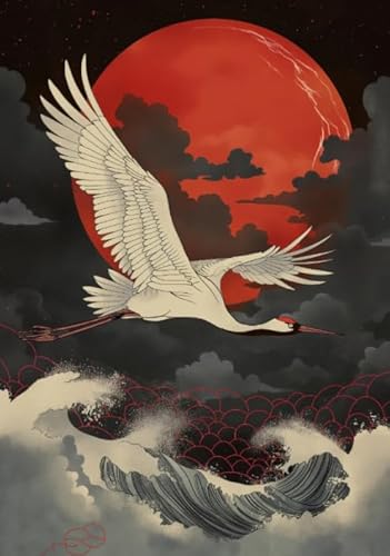 CYQFEZ 1000 Stück Puzzle, Japanese Cranes Picture ,Bunt Puzzle,Familienspaß-Heraus for Derungs Spielzeug ,Adult Personalisiertes Challenge-Spielzeug,Yz468Wz CYQFEZ 1000 Stück Puzzle, Japanese Cranes Picture ,Bunt Puzzle,Familienspaß-Heraus for Derungs Spielzeug ,Adult Personalisiertes Challenge-Spielzeug,Yz468Wz von CYQFEZ