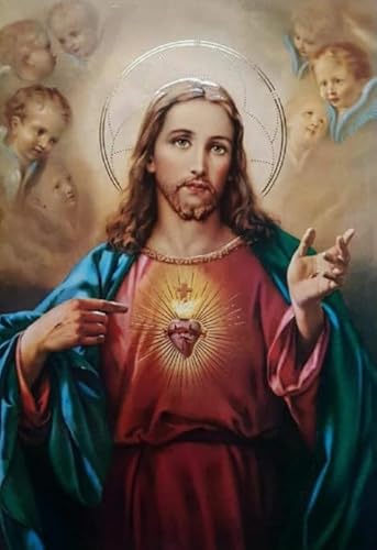 CYQFEZ 1000 Stück Puzzle,Jesus Oil Painting ,Adult Personalisiertes Challenge-Spielzeug Gifts,Elderly Gedächtnis- Und Wahrnehmungs Spiele,Yz444Wz CYQFEZ 1000 Stück Puzzle,Jesus Oil Painting ,Adult Personalisiertes Challenge-Spielzeug Gifts,Elderly Gedächtnis- Und Wahrnehmungs Spiele,Yz444Wz von CYQFEZ