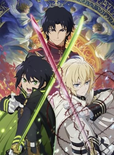 CYQFEZ 1000 Stück Puzzle ，Art Puzzle ，Japanese Animes Seraphs of The End Posters ，Stressabbau-Spielzeug Für Erwachsene Gifts,Lernspielzeug Für Kinder,Yz48Wz von CYQFEZ