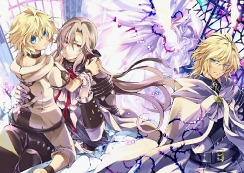 CYQFEZ 1000 Stück Puzzle ，Art Puzzle ，Japanese Animes Seraphs of The End Posters ，Stressabbau-Spielzeug Für Erwachsene Gifts,Lernspielzeug Für Kinder,Yz51Wz von CYQFEZ