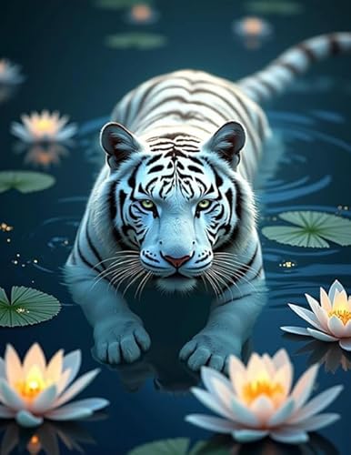CYQFEZ 1000 Stück Puzzle ,Difficult Irregular Puzzle,White Tigerss Picture ,Bunt,Personalisiertes Kinder Spielzeug Für Erwachsene Gifts,Yz510Wz CYQFEZ 1000 Stück Puzzle ,Difficult Irregular Puzzle,White Tigerss Picture ,Bunt,Personalisiertes Kinder Spielzeug Für Erwachsene Gifts,Yz510Wz von CYQFEZ