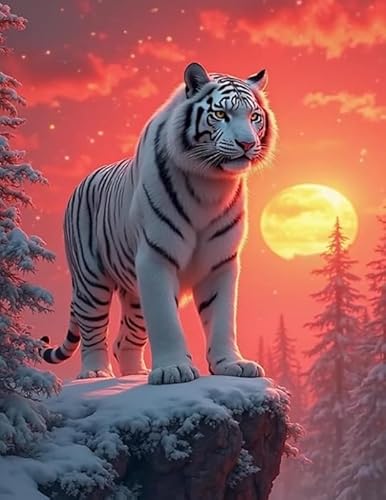 CYQFEZ 1000 Stück Puzzle ,Difficult Irregular Puzzle,White Tigerss Picture ,Bunt,Personalisiertes Kinder Spielzeug Für Erwachsene Gifts,Yz512Wz CYQFEZ 1000 Stück Puzzle ,Difficult Irregular Puzzle,White Tigerss Picture ,Bunt,Personalisiertes Kinder Spielzeug Für Erwachsene Gifts,Yz512Wz von CYQFEZ