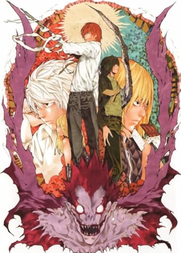 CYQFEZ 1000 Stück Puzzle ，Für Spielzeug Zum Stressabbau Für Erwachsene Und Familien ，Japanische Animes Deaths Notess ， Lernspielzeug Für Kinder Gifts Ky402Zp von CYQFEZ