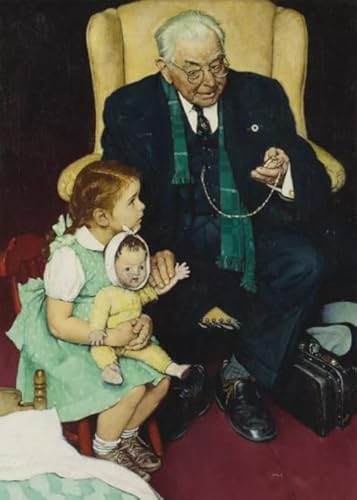 CYQFEZ 1000 Stück Puzzle ，Fun Puzzle ，Normans Rockwells Posters Art Oil Painting ，Stressabbau-Spiele Für Die Familie,Heraus for Derungs Spielzeug Für Erwachsene Gifts,Yz161Wz von CYQFEZ