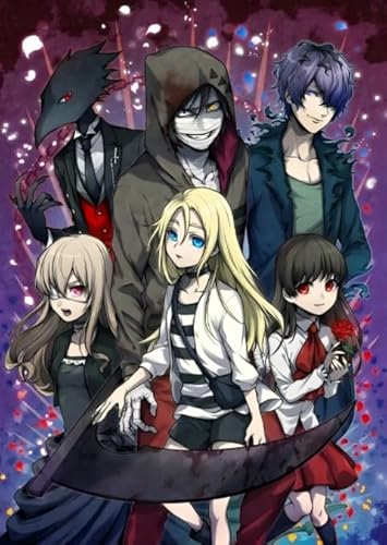 CYQFEZ 1000 Stück Puzzle ，Japanische Animes Angelss of Deaths ， Personalisiertes Puzzle Spielzeug Für Erwachsene Gifts ，Spaß Für Erwachsene Herausforderung Spielzeug Ky49Zp von CYQFEZ