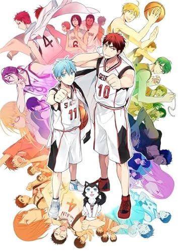 CYQFEZ 1000 Stück Puzzle ，Japanische Animes Kuroko's Basketball ，Für Lernspielzeug Für Kinder ， Erwachsene Herausforderung Spiel Gifts Ky183Zp von CYQFEZ
